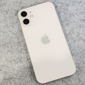 (자급제)아이폰12미니 화이트 배터리100% 28만원 깨끗한 단말기