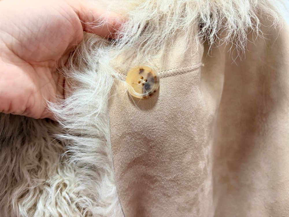 리얼 양털 무스탕 자켓--4