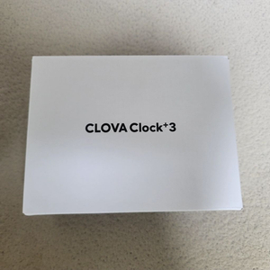 클로바 클락+3세대 Clova Clock+ 3 블루투스 인공지능 스마트홈 AI스피커 새제품