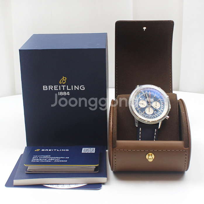 [중고명품다올] 브라이틀링 내비타이머 B01 크로노그래프 46mm AB0127--1