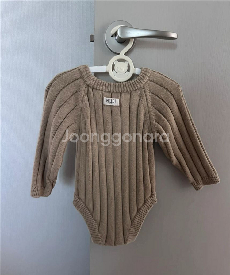 벨로 아기옷 아기바디수트 니트수트 M사이즈--1
