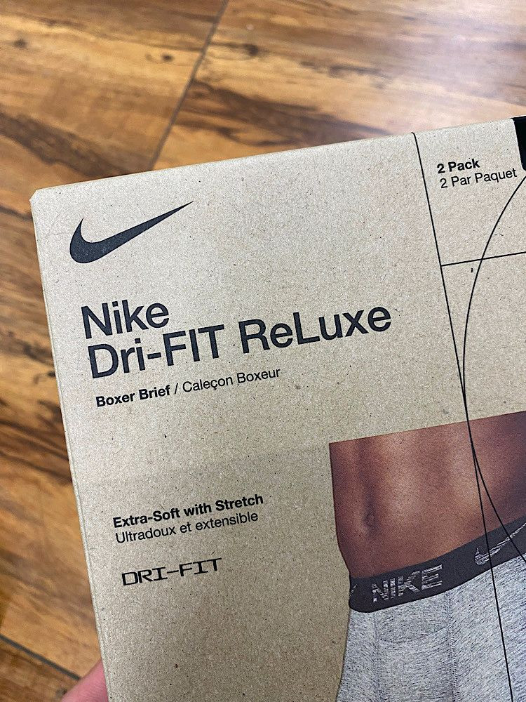 나이키 드라이핏 복서브리프 드로즈 2PK 블랙--1