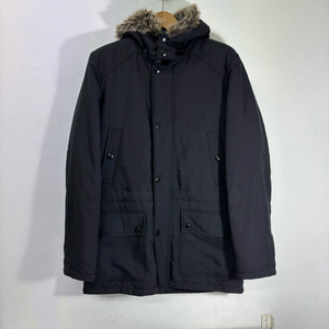 100 M 폴스미스 블랙 후드탈부착 누빔 N3B점퍼