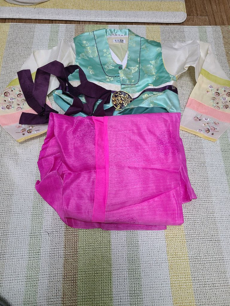 신랑신부 한복 세트 한양주단--3