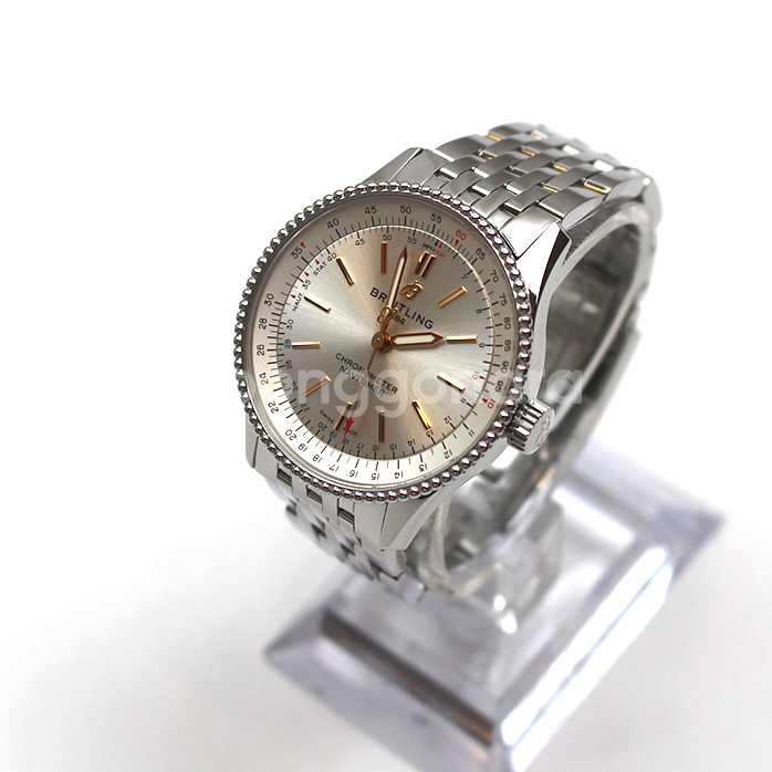 [중고명품다올] 브라이틀링 네비타이머 오토매틱 스틸 워치 35MM A17395--2