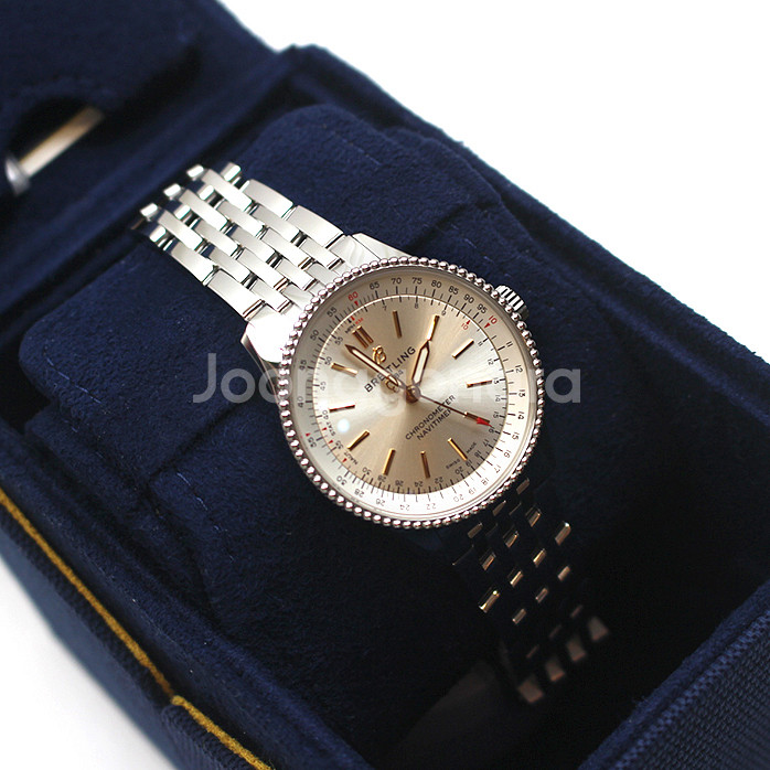 [중고명품다올] 브라이틀링 네비타이머 오토매틱 스틸 워치 35MM A17395--4