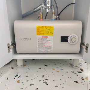 대성쎌틱 전기온수기 15리터 RZF-15U 스텐 바닥설치형