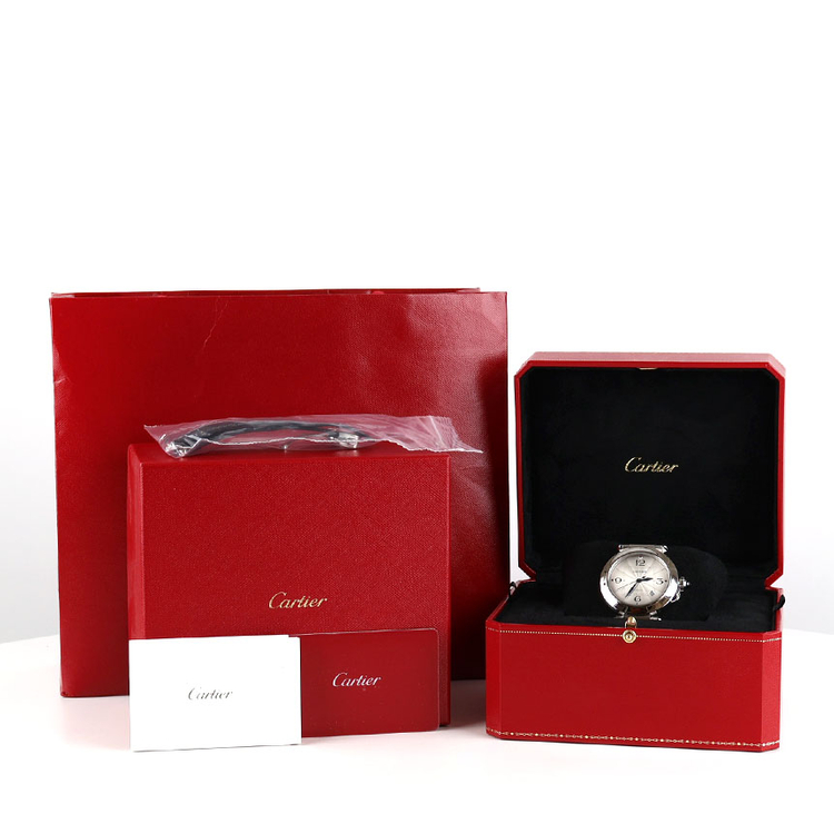 [중고명품다올] 까르띠에 신형 파샤 드 까르띠에 워치 스틸 남성시계 41MM WSPA0009 이미지