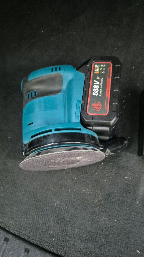 무선 5인치 샌딩기 마끼다배터리 호환 택포--1