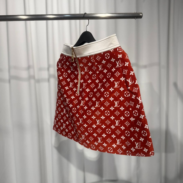 [정품] 루이비통 모노그램 스커트 1AAA14 34사이즈--3