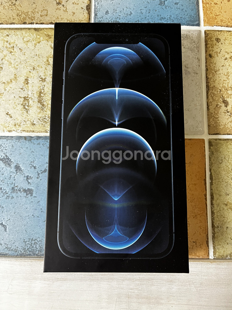 아이폰12 프로 맥스 256g (하자있음) 중고 공기기--6