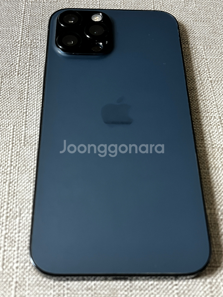 아이폰12 프로 맥스 256g (하자있음) 중고 공기기--4
