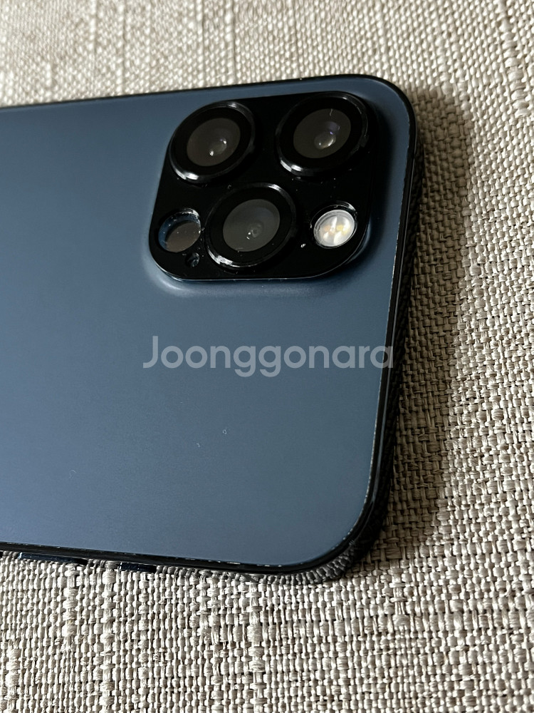 아이폰12 프로 맥스 256g (하자있음) 중고 공기기--5