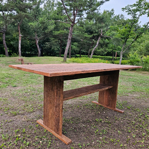 100년이상된 미국 산 올드오크 고재테이블