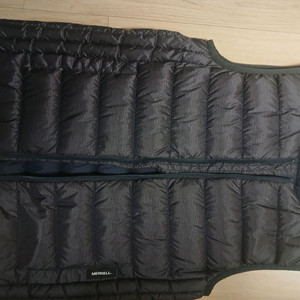 남아 밀래 패딩조끼 140