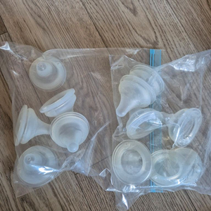 더블하트 모유실감 젖꼭지 S사이즈 11개+베베그로우 S 1개 이미지