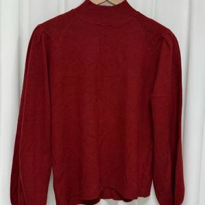 [새상품] 골지반폴라 니트 버건디