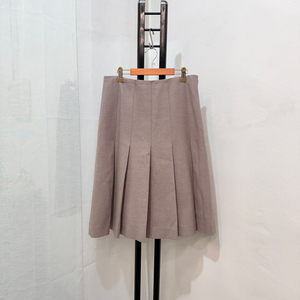(M)던스트 dunst 울 플리츠 미디스커트 주름치마 4090