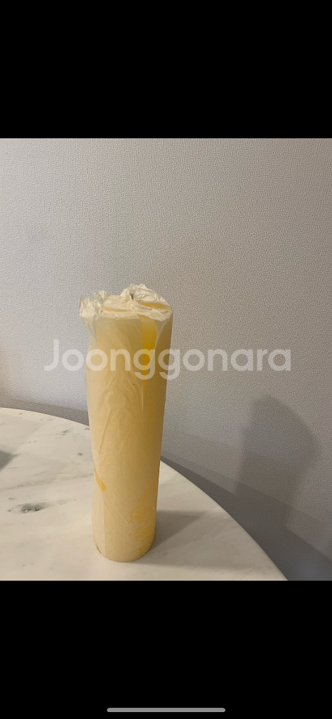 대형 캔들 초 새제품--1