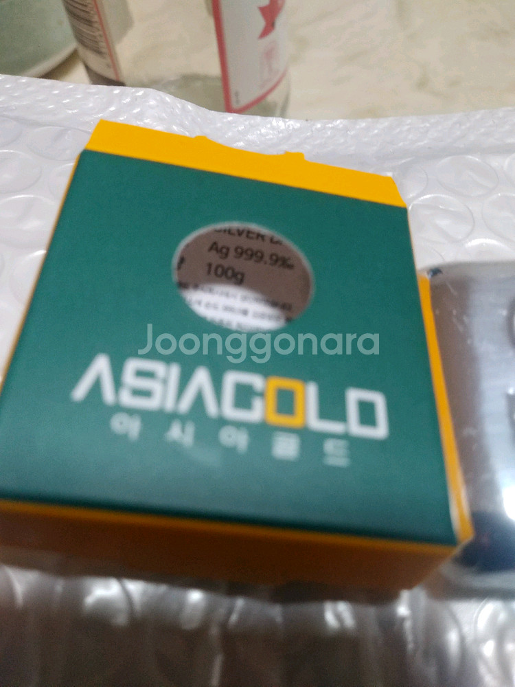 새상품아시아실버바100g--1