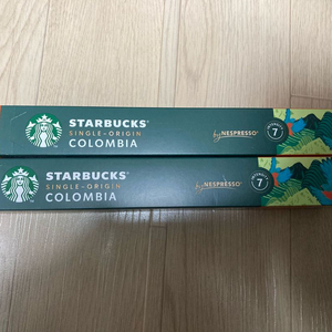 스타벅스네스프레소캡슐커피,콜롬비아