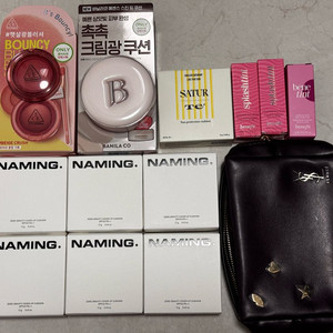 쿠션,색조(3CE,바닐라코,베네피트,네이밍,입생로랑)