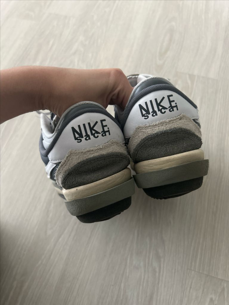 나이키 사카이 콜라보 운동화 255사이즈 5회미만 이미지