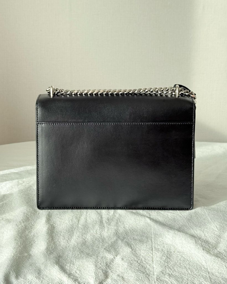 생로랑 선셋백 미디엄 은장--5