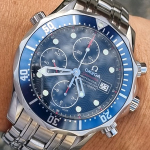 오메가 2세대 씨마스터300 크르노 블루 41.5mm