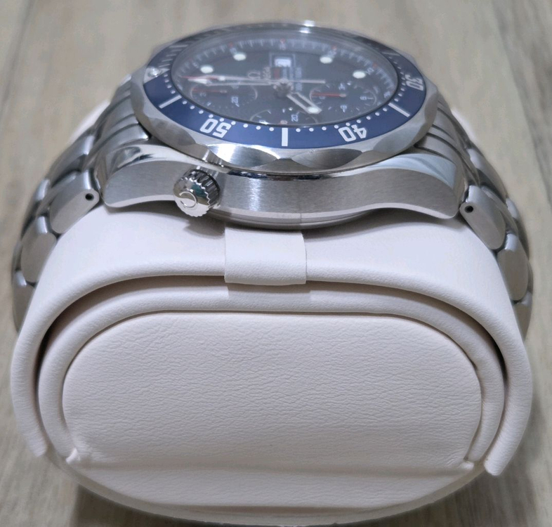 오메가 2세대 씨마스터300 크르노 블루 41.5mm--6