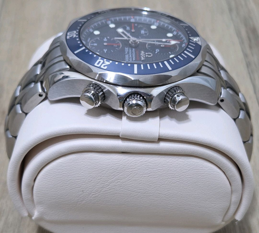 오메가 2세대 씨마스터300 크르노 블루 41.5mm--7