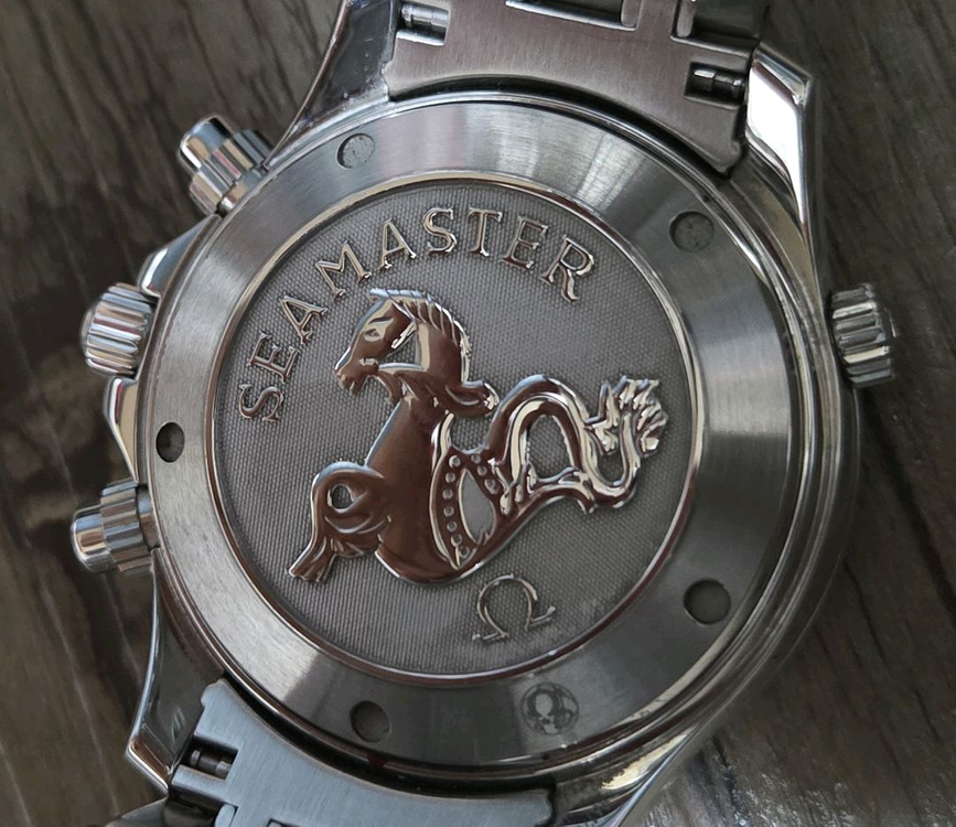 오메가 2세대 씨마스터300 크르노 블루 41.5mm--8