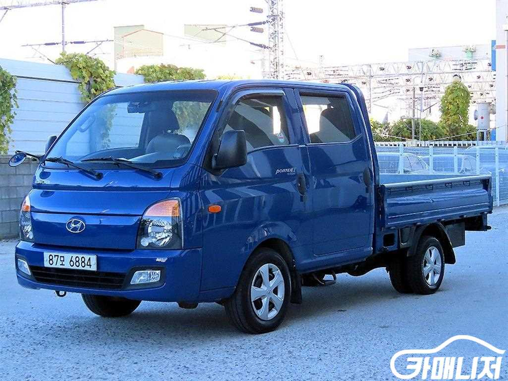 [소형화물][카고]포터2 1.0톤/더블캡/초장축/(CRDi) 골드 (6인승 /1톤) #2026년특가--1