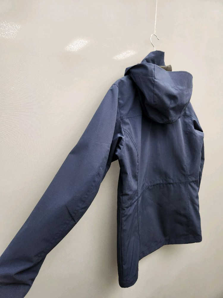 디스커버리 네이비 후드 야상 점퍼--6