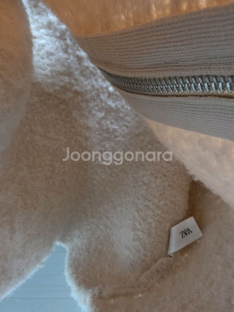 ZARA 여성 부클 니트 자켓 니트 재킷 (S사이즈)--3