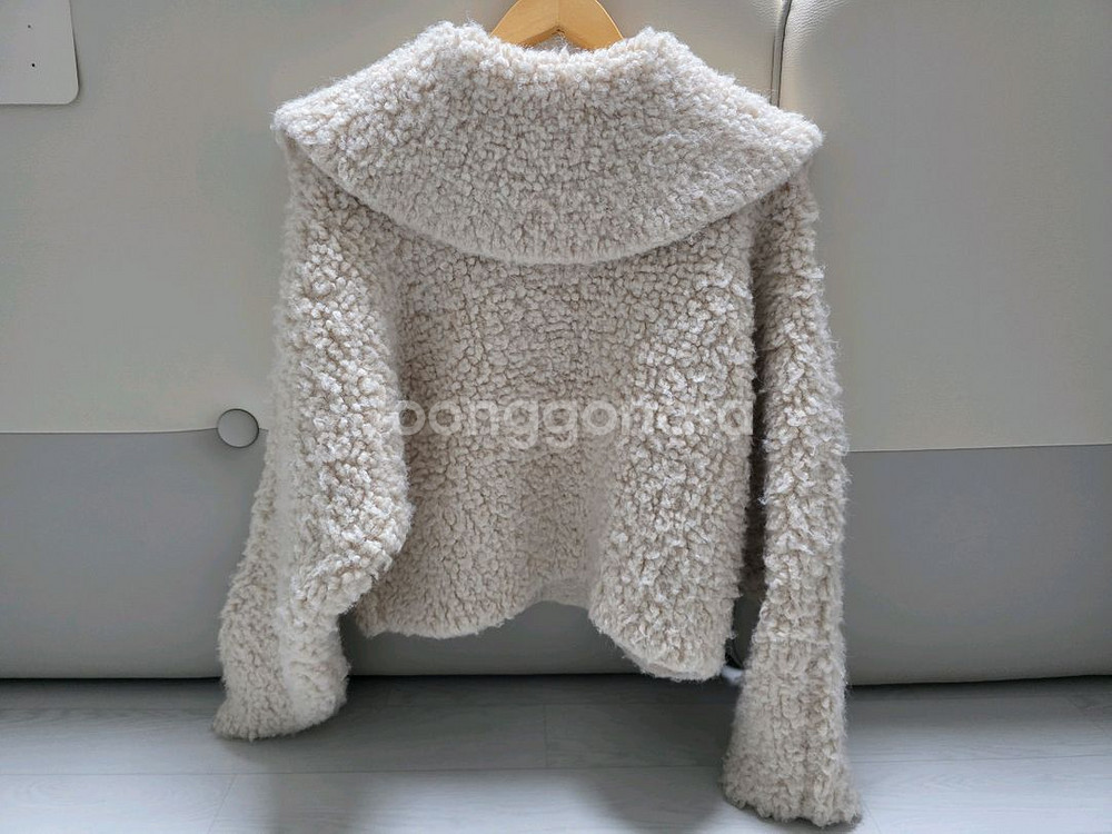 ZARA 여성 부클 니트 자켓 니트 재킷 (S사이즈)--4