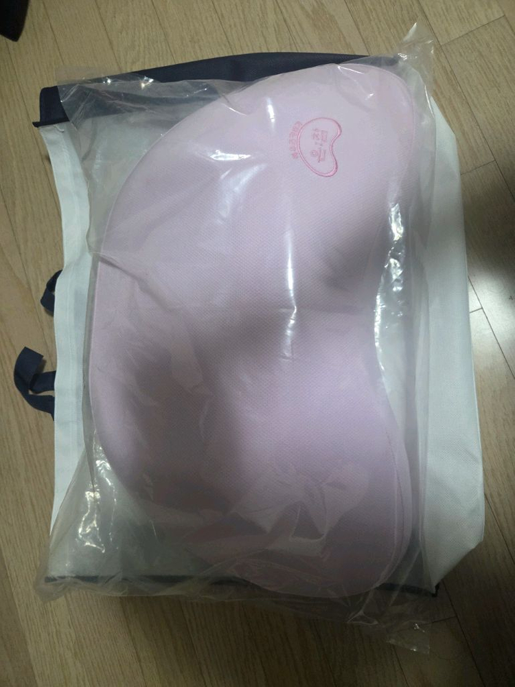 온잠 숄더 필로우(핑크)새상품--3