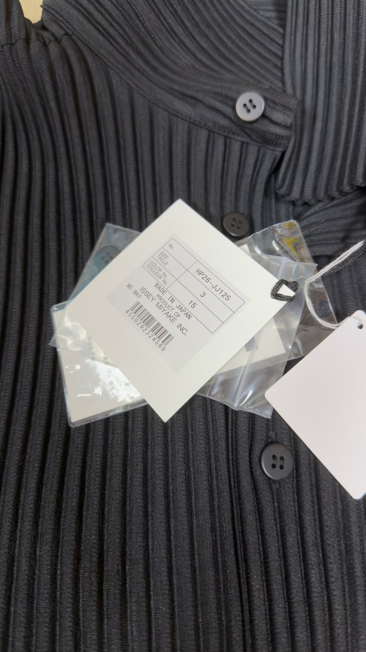 이세이미야케 옴므플리세 긴팔 셔츠 JJ125 3사이즈--1