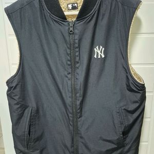 145 MLB 키즈 양키스 양면 뽀글이 조끼 이미지