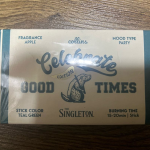 콜린스 싱글톤 한정판 인센스 스틱 사과향