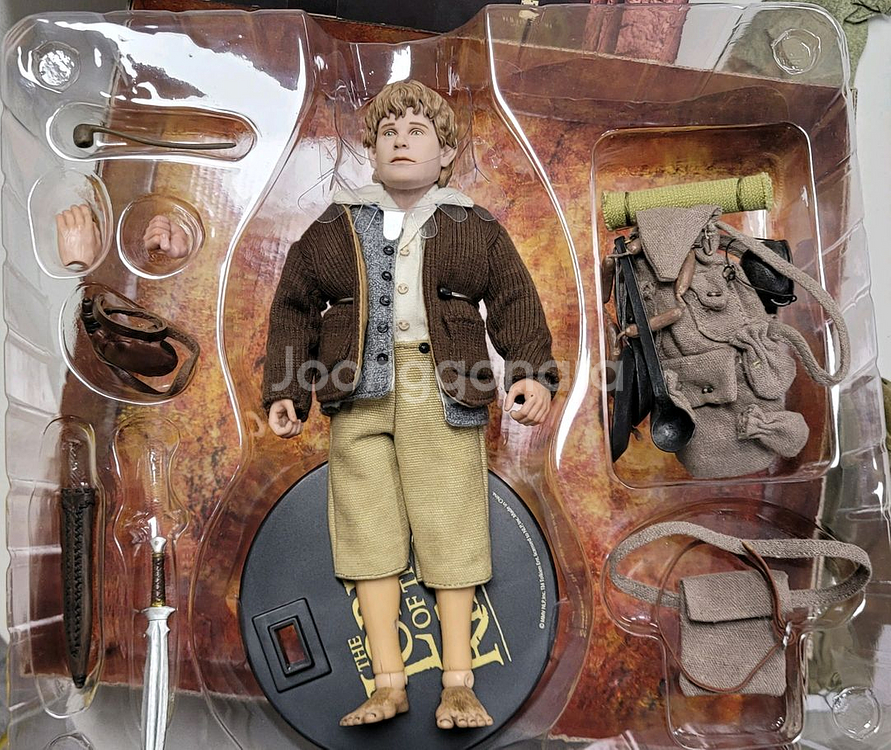 핫토이/사이드쇼 반지의 제왕 프로도 & 샘--1