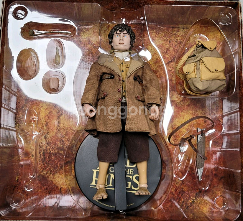 핫토이/사이드쇼 반지의 제왕 프로도 & 샘--2