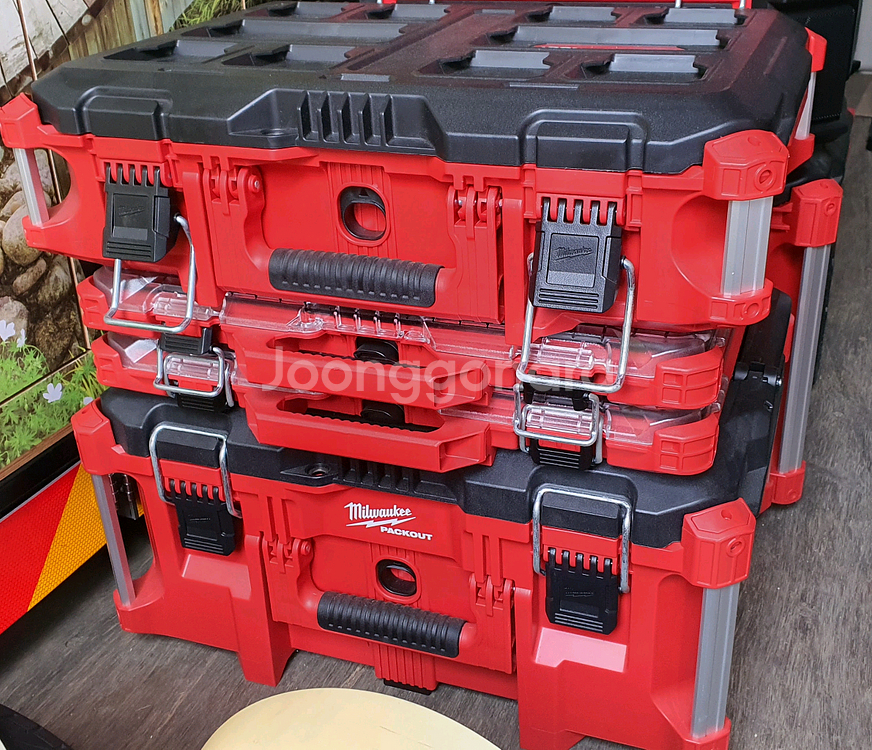 밀워키 팩아웃 공구함 세트 6종--3