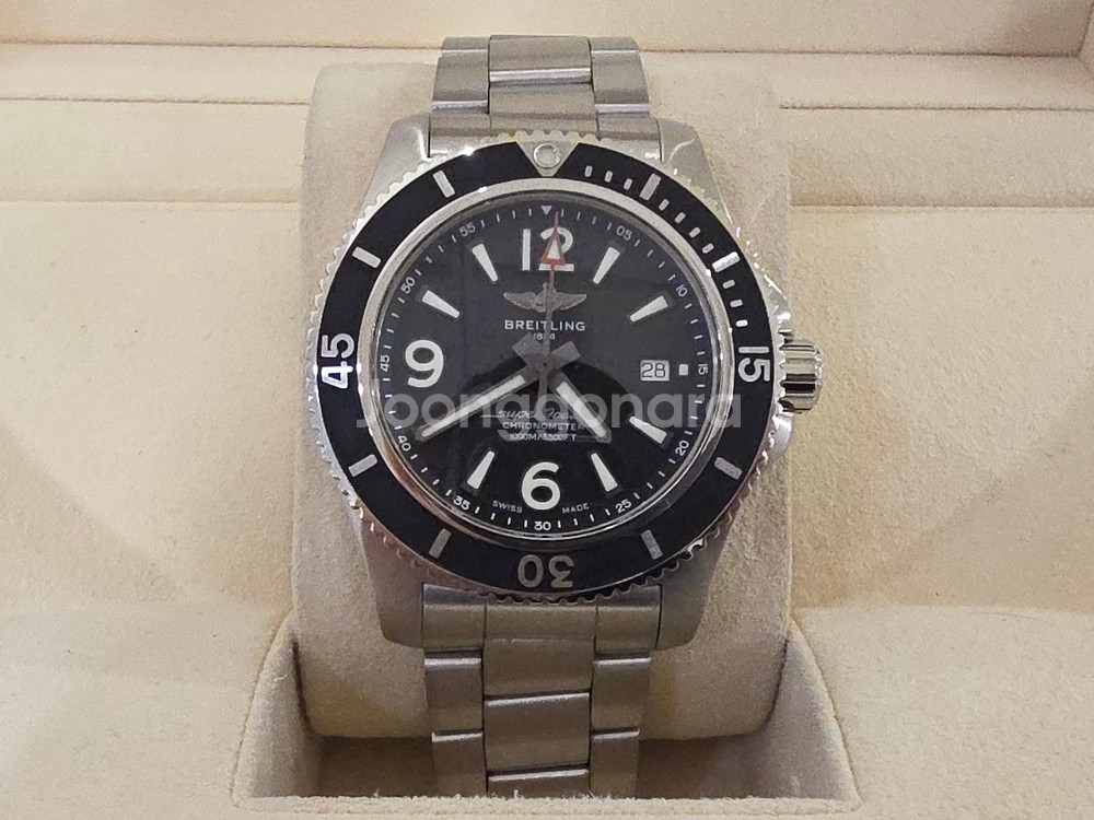 브라이틀링 슈퍼오션2 오토 A17367D71B1A1--0