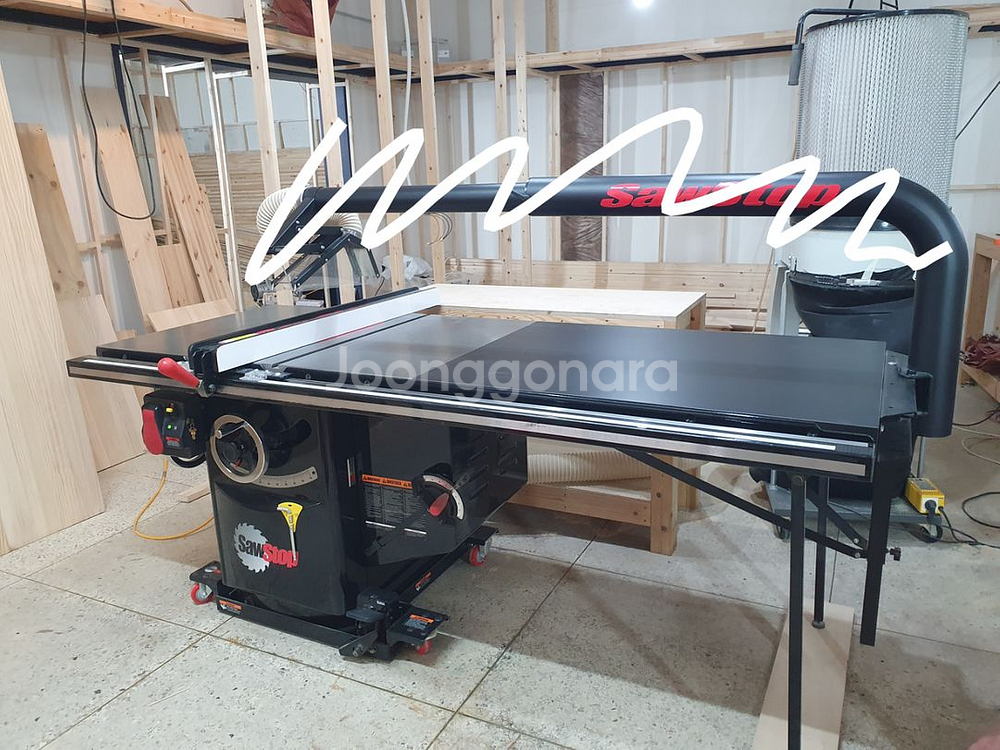 쏘스탑 5마력 단상 52인치, 모바일 베이스--6