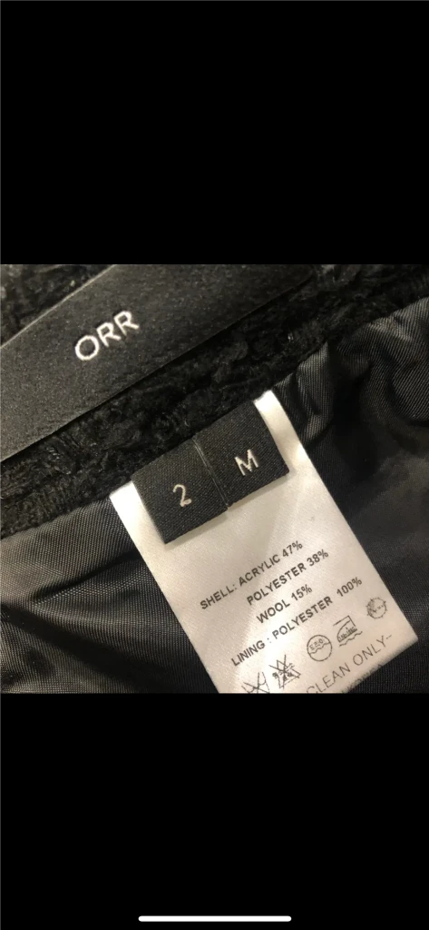 ORR 오르 헤이든 트위드 맥시 스커트 햅번 롱 치마 결혼식 하객룩 M 이미지