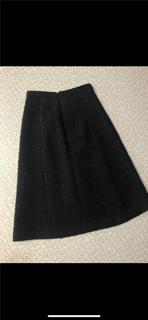 ORR 오르 헤이든 트위드 맥시 스커트 햅번 롱 치마 결혼식 하객룩 M 이미지