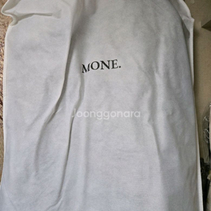 모네 모네마켓 현리본빛 네이비코트 텍있는 새상품 이미지