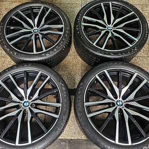 BMW G06 G05 X6 X5 정품 22인치 742M 휠 타이어 셋트