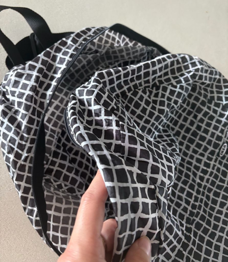 이케아 백팩 5천원--4